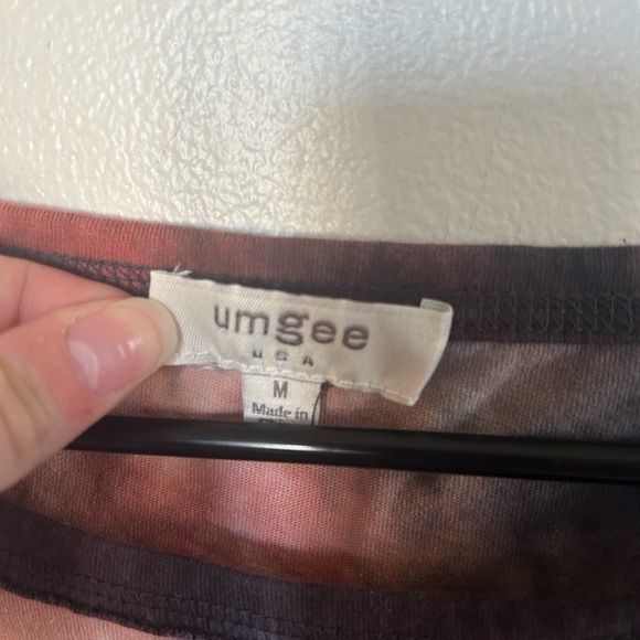 Umgee Multicolor Tie-Dye Long Sleeve Top - Picture 3 of 7